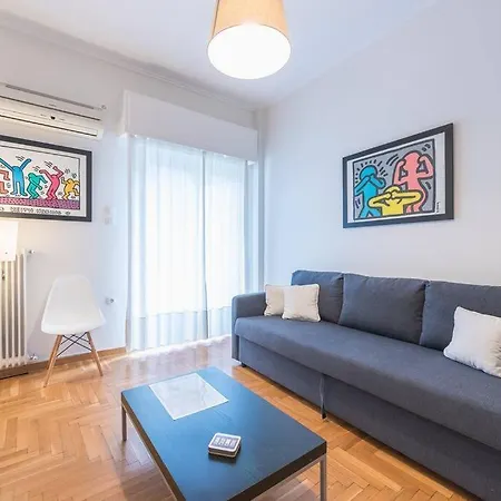 Koukaki's Haven 2br 7' To Metro Apartment